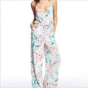 New floral jumpsuit by G by Guess Sz M